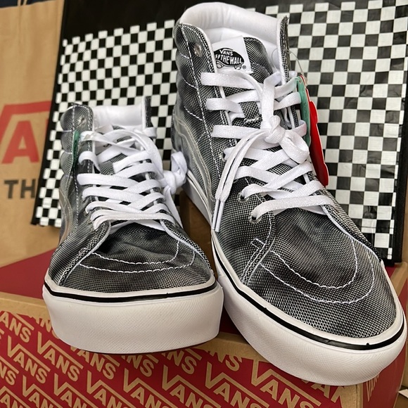 Vans Comfycush Sk8-Hi In Bloom Multi/True White Men’s sneakers - Picture 8 of 16